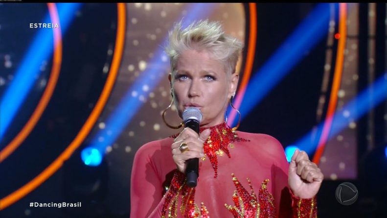 Xuxa Meneghel fecha ponte de São Paulo para gravar reality show