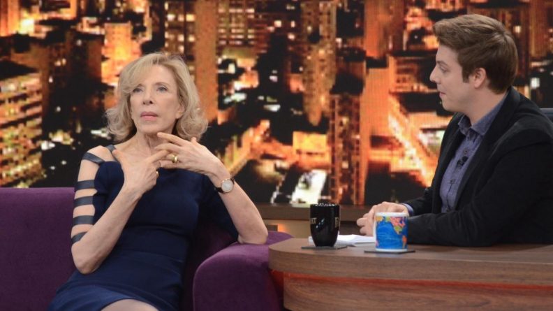 “Me cansei um bocado da TV”, diz Marília Gabriela em entrevista ao “Programa do Porchat”