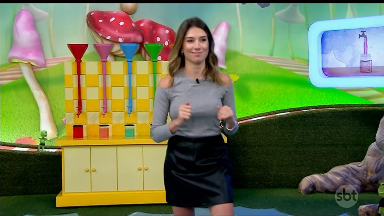 Rebeca Abravanel substitui a irmã Silvia no “Bom dia & Cia”