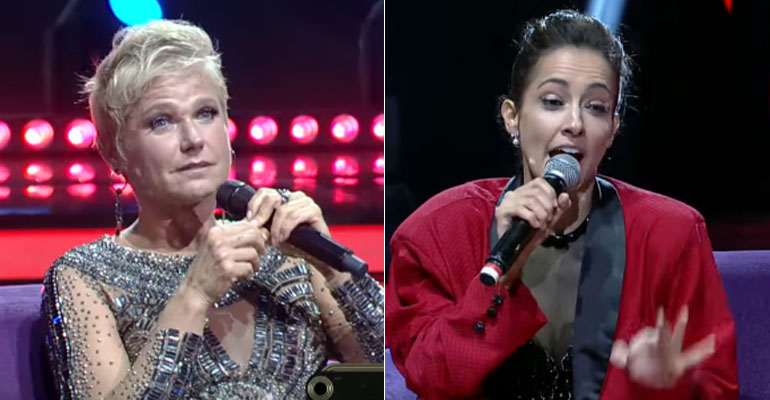 Maytê Pirajibe pede desculpas a Xuxa, mas apresentadora ignora