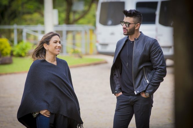 Gusttavo Lima abre o coração para Patricia Abravanel neste domingo (18)