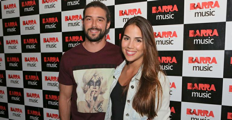 Bernardo Velasco e Pérola Faria terminam o namoro