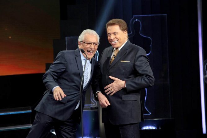 Após forte gripe, Silvio Santos e Carlos Alberto de Nóbrega estão recuperados