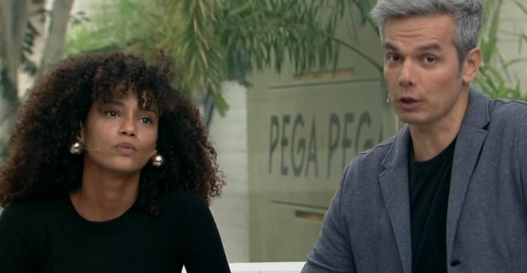 Pergunta de Otaviano Costa a Taís Araújo durante “Vídeo Show” ao vivo provoca polêmica