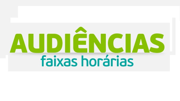 Audiências consolidadas de terça-feira por faixa horária (30/01)