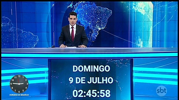 “SBT Notícias” garante ótima audiência com apresentação de Darlisson Dutra
