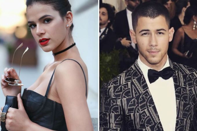Bruna Marquezine e Nick Jonas trocam likes e fãs vão à loucura