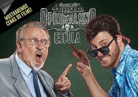 Paris Filmes divulga o trailer do filme de Danilo Gentili: “Como Se Tornar o Pior Aluno da Escola”