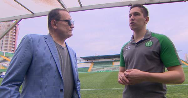 Roberto Cabrini reencontra os sobreviventes da tragédia da Chapecoense