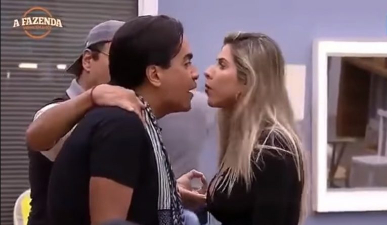 Barraco! Ana Paula Minerato e Fábio Arruda trocam ofensas em “A Fazenda”