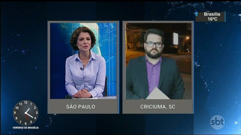 “SBT Notícias” faz cobertura especial sobre o ataques em Santa Catarina com apoio do SBT SC