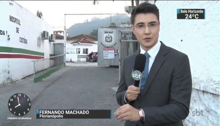 Fernando Machado assume reportagens do SBT nacional em Santa Catarina
