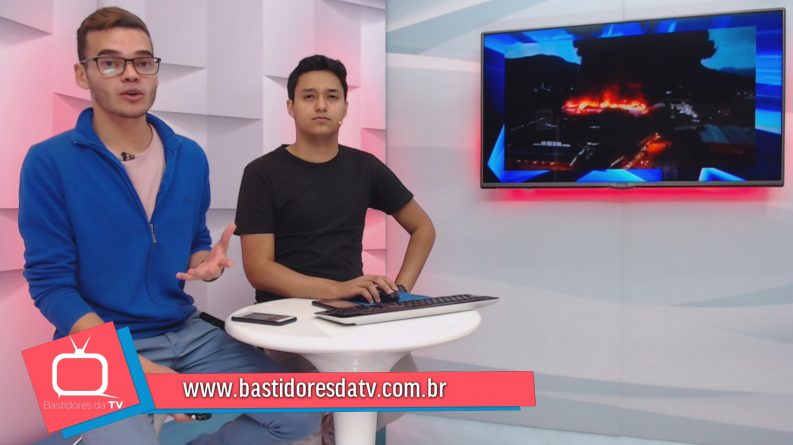 Incêndio destrói galpão dos Estúdios Globo no Rio e + no FH Urgente