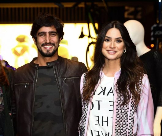 Thaila Ayala e Renato Góes são vistos juntos e em clima de romance