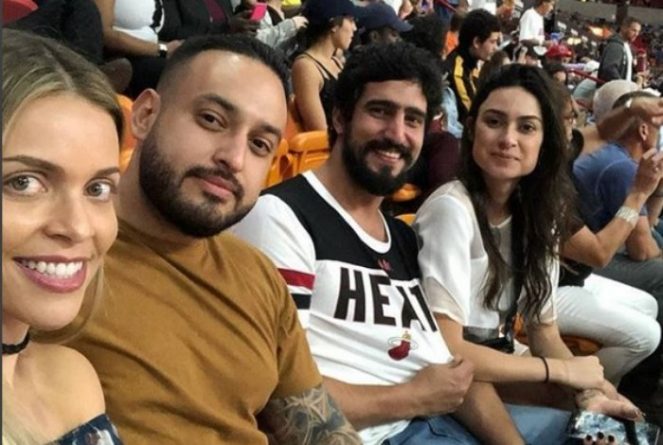 Thaila Ayala e Renato Góes são vistos juntos em Miami