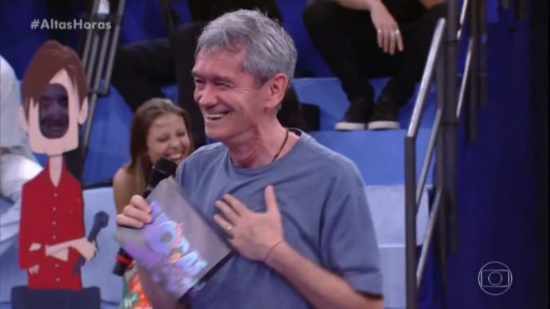 Fã revela que tem sonhos eróticos com Serginho Groisman durante o “Altas Horas”