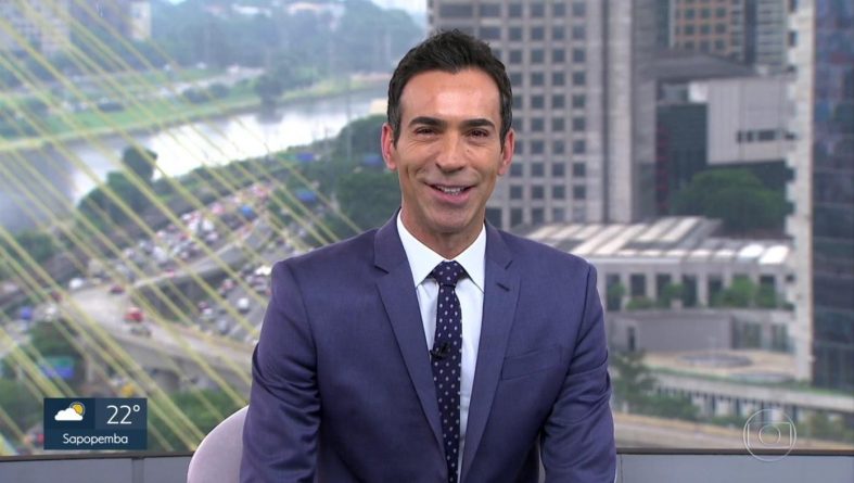César Tralli leva puxão de orelha da Globo e gera “climão” entre jornalistas
