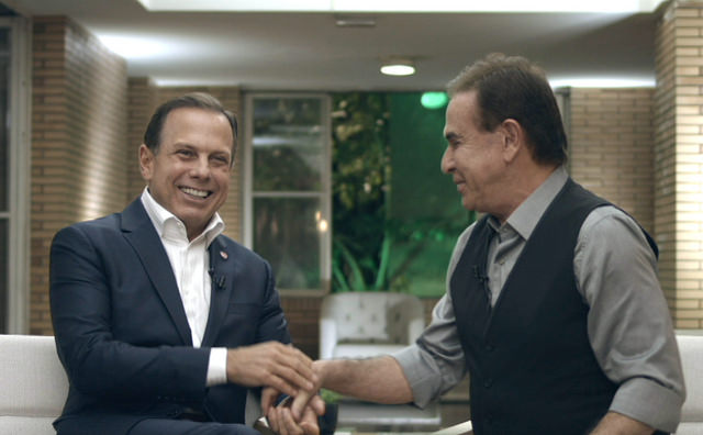 João Doria revela a Amaury Jr. que é descendente do Padre Antonio Vieira
