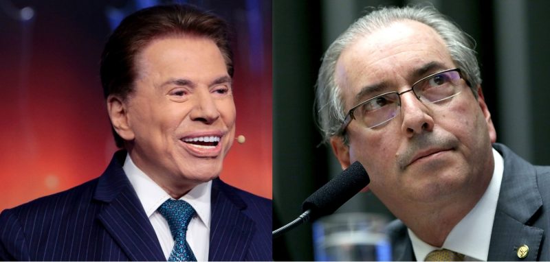 Silvio Santos descobre que Eduardo Cunha atrapalhou a sua candidatura a presidência da República e dispara: “Bem feito, tá em cana!”