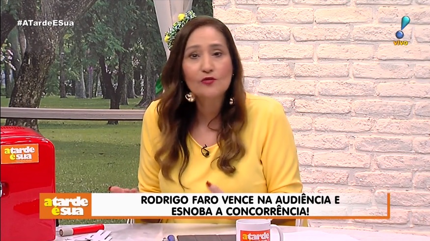 Sonia Abrão detona Rodrigo Faro em produção sobre Silvio Santos: “Não boto fé”