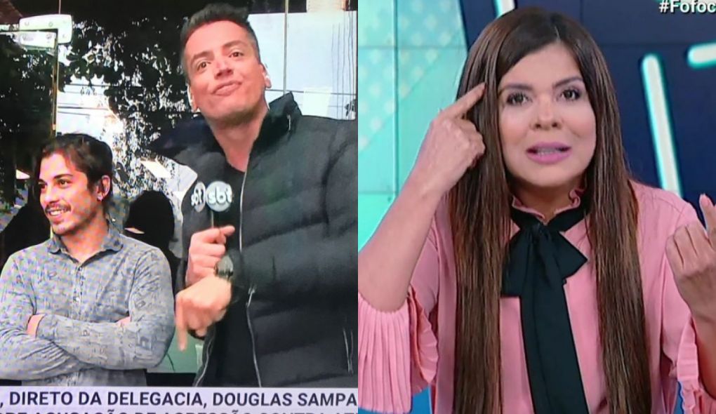 Douglas Sampaio humilha Mara Maravilha e gera climão no “Fofocalizando”
