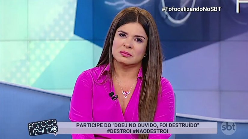 Mara Maravilha está fora do elenco do “Fofocalizando”