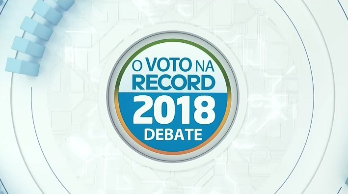 Audiência – Debate Record 2018 – Governador São Paulo – (29/09)