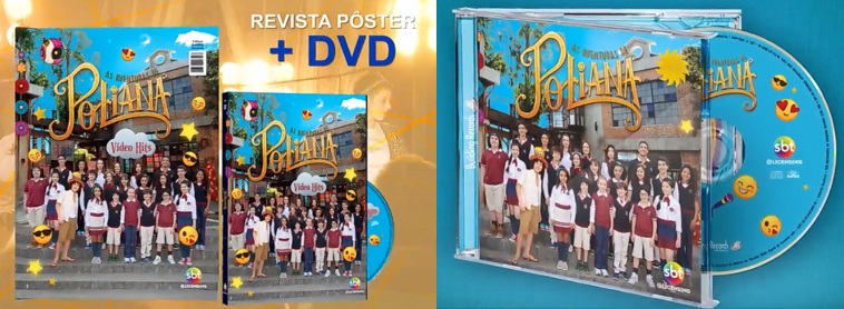 SBT lança CD e Revista com DVD da novela “As Aventuras de Poliana”