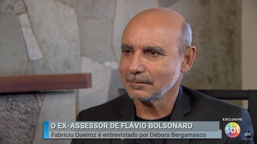 SBT fura a Globo e exibe entrevista exclusiva com Fabrício Queiroz, ex-assessor de Flávio Bolsonaro