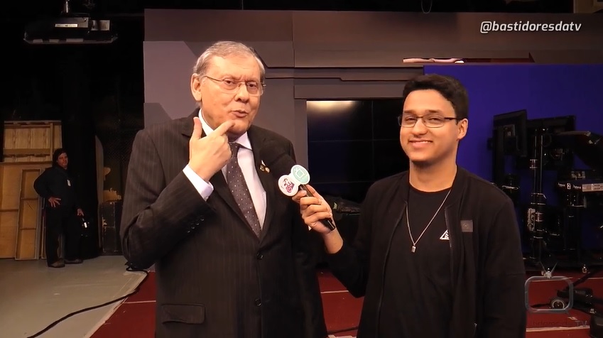 Entrevista com Milton Neves, apresentador do programa “Show do Esporte”
