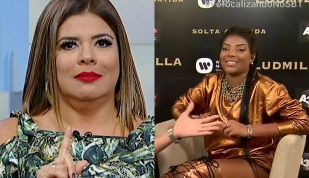 Ludmilla comemora saída de Mara Maravilha do “Fofocalizando”