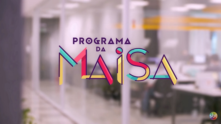 SBT divulga a primeira chamada do “Programa da Maísa”