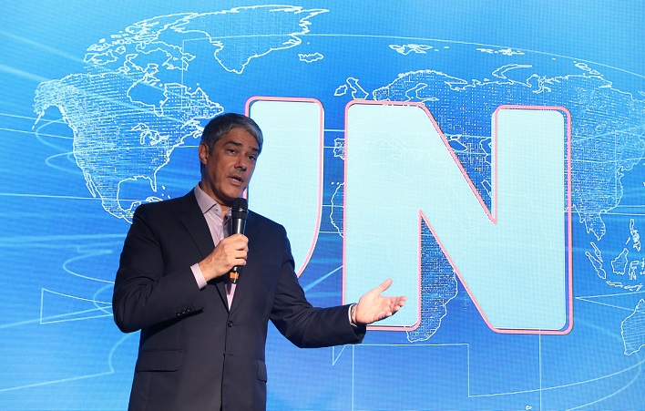 Celebração dos 50 anos do “Jornal Nacional” reúne grandes nomes do jornalismo nacional