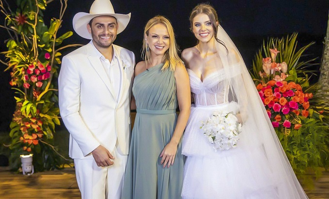 Eliana mostra com exclusividade o casamento de Mano Walter