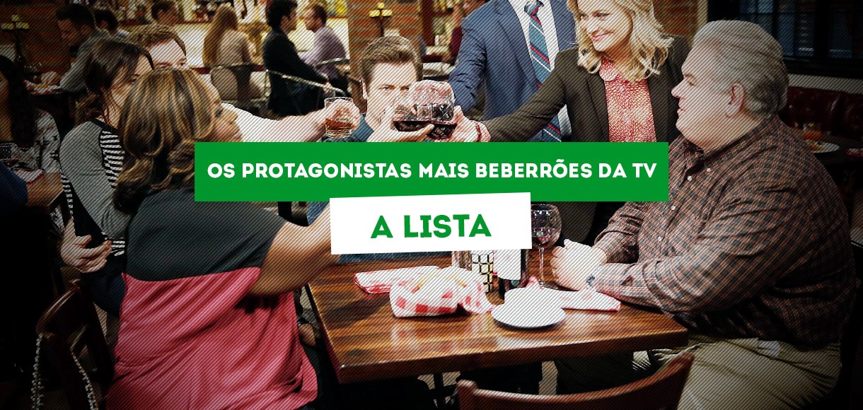 Quem são os atores maiores beberrões da TV?