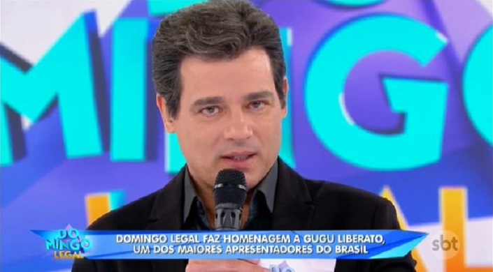 Com homenagem a Gugu Liberato, “Domingo Legal” atinge 13 pontos de audiência