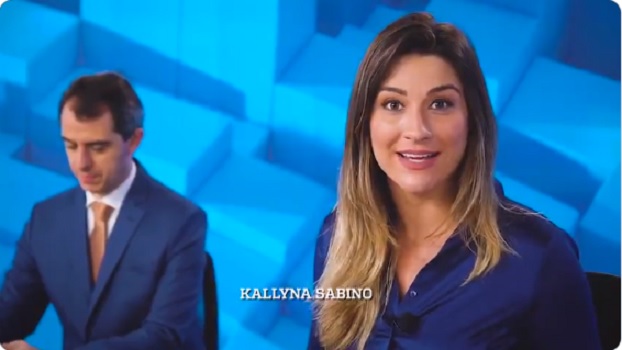 Kallyna Sabino é a nova apresentadora do “Jornal da Manhã”