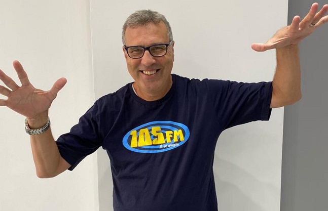 Maércio Ramos, o Morcegão, é o novo contratado da 105 FM