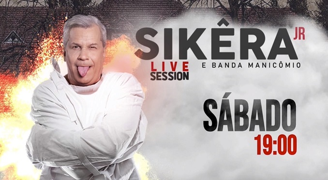 RedeTV! transmite live de Sikêra Júnior neste sábado (30/05)