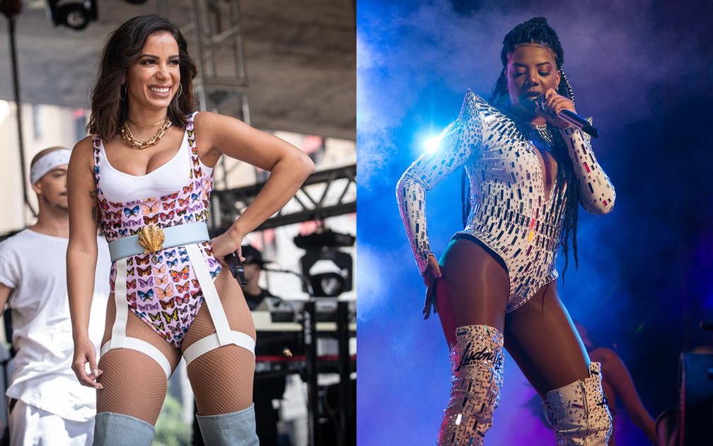 Barraco entres as divas do pop nacional: Ludmilla e Anitta trocam farpas na internet