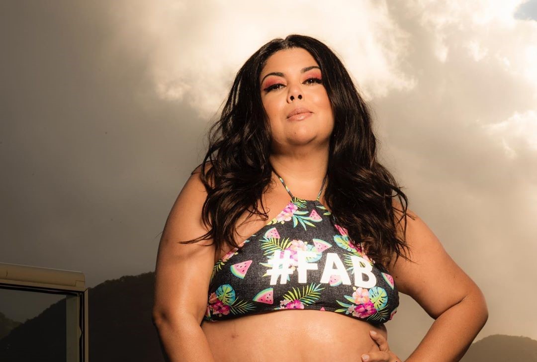 Fabiana Karla enaltece combate à gordofobia