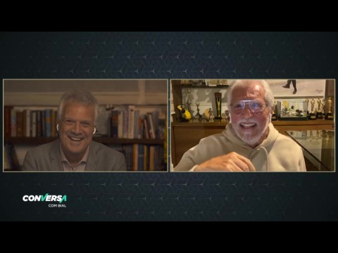 Carlos Alberto de Nóbrega é entrevistado no “Conversa com Bial”