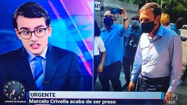 Dudu Camargo defende Marcelo Crivella em telejornal do SBT: “Perseguição muito grande”