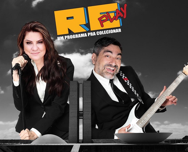 Lu Dias e Zeca Camargo apresentam o “Replay”