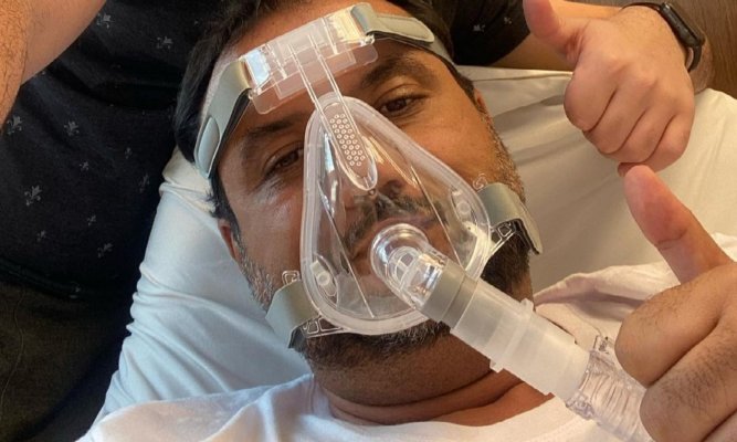 Na UTI, Geraldo Luís agradece o público: “sua oração me ergue”