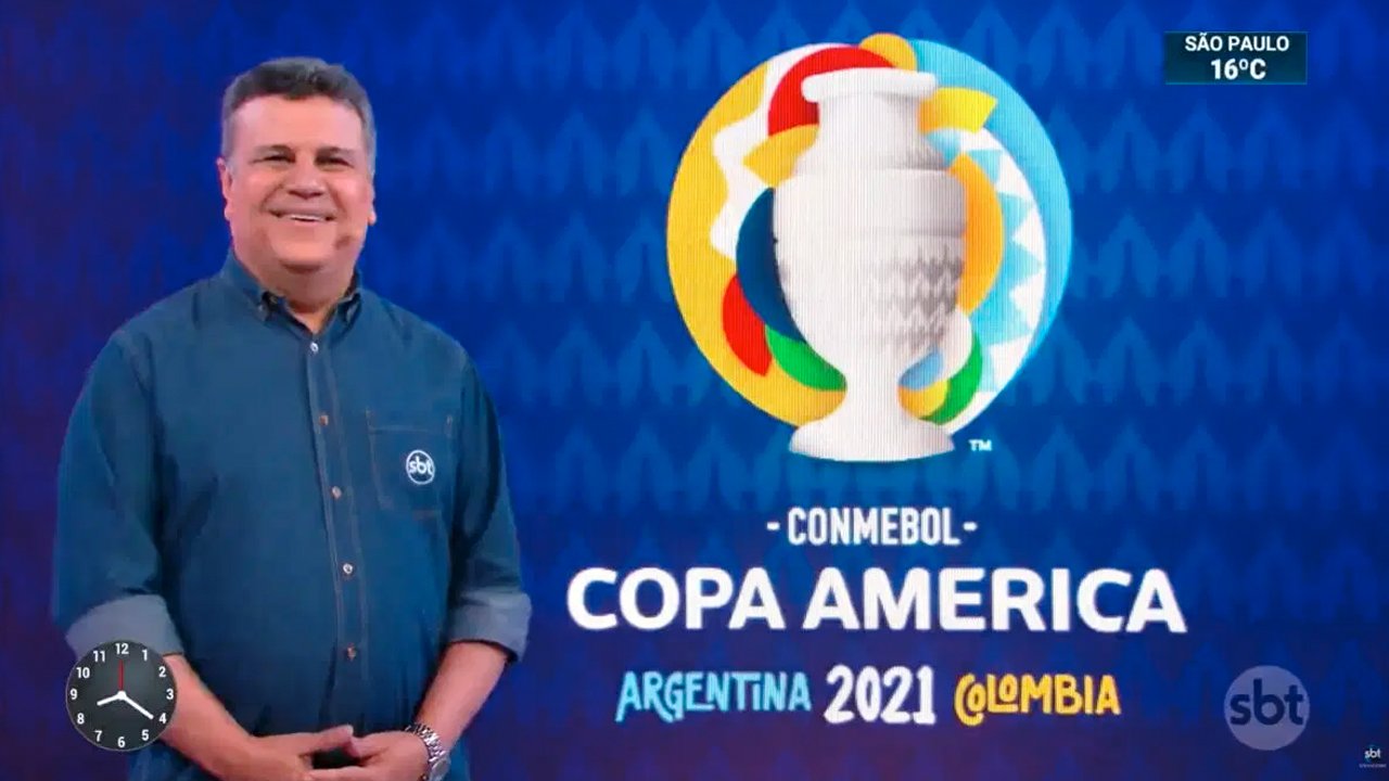 SBT anuncia transmissão da Copa América