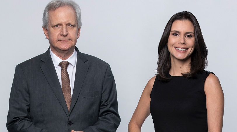 Record News confirma data de estreia de Augusto Nunes e Camila Busnello