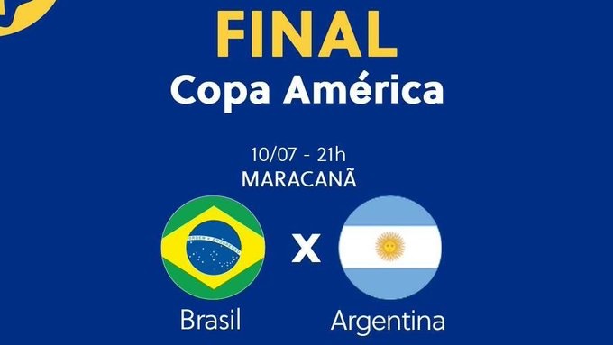 SBT altera a programação para exibição da grande final da Copa América