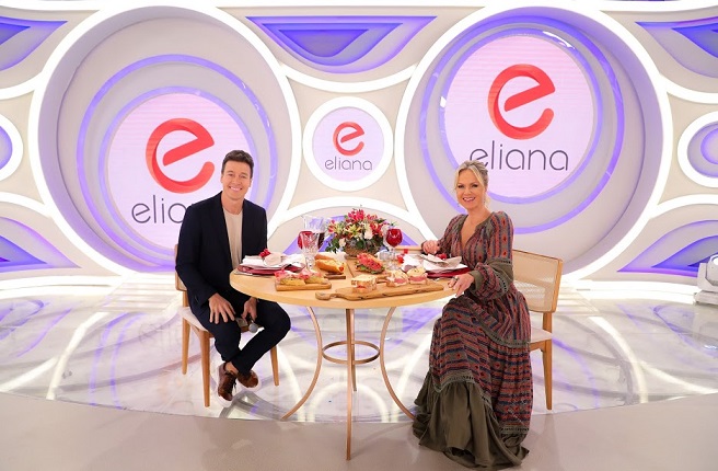 Rodrigo Faro abandona seu programa na Record para comer o tradicional sanduíche de mortadela no Programa da Eliana