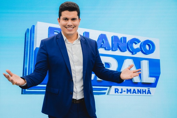 Wagner Montes Filho comemora um ano à frente do “Balanço Geral RJ Manhã”